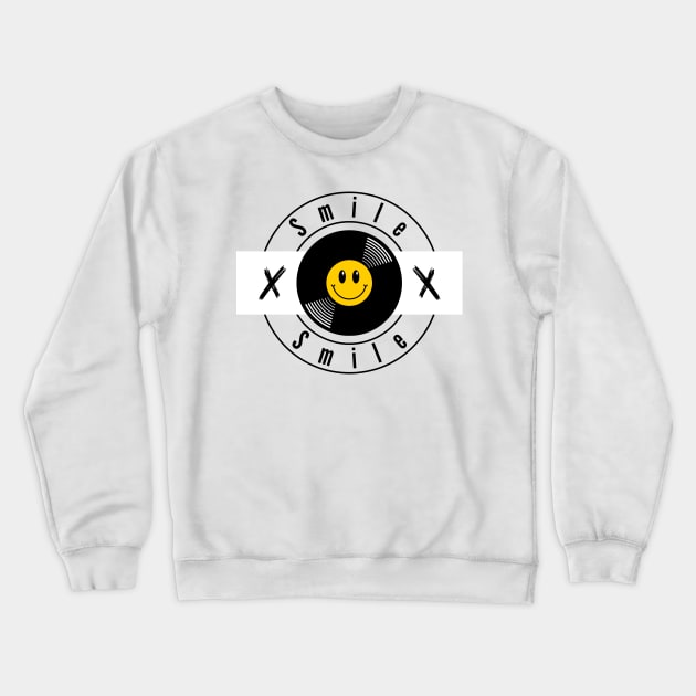 SMILE Crewneck Sweatshirt by tzolotov